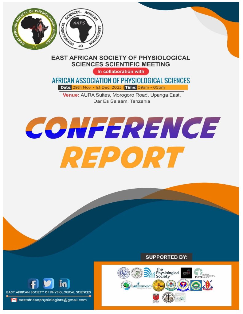 East African Society of Physiological Sciences tweet media