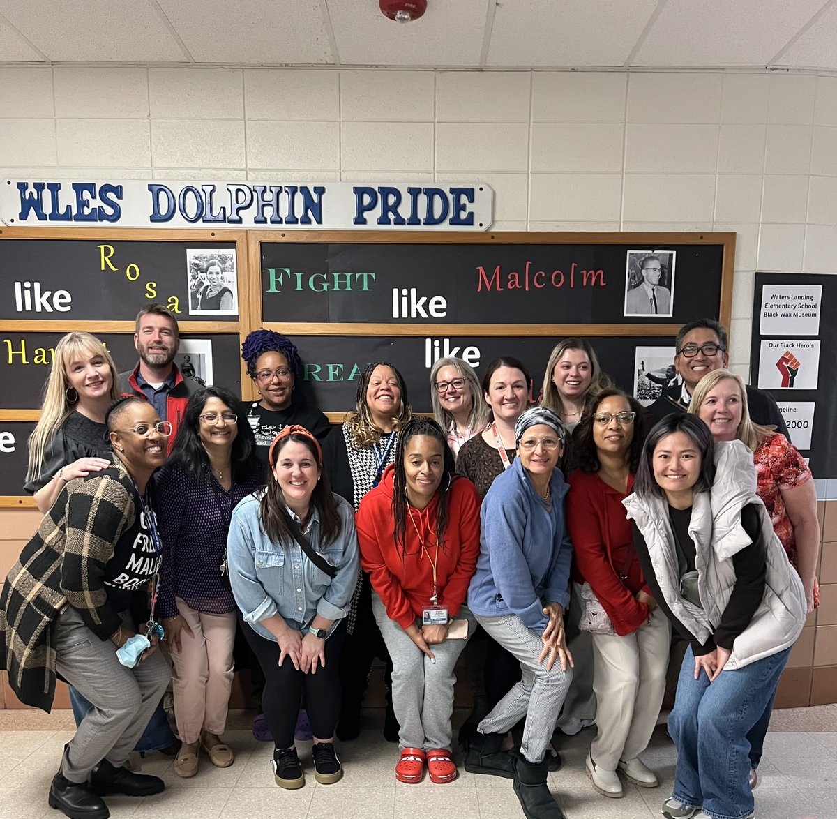 Celebrating Black History Month at Waters Landing ES . Living Wax Museum was a huge success! Kudos to our PCC, Shanique Moore for coordinating the event, and to our students for presenting!@DeneiseHammond <a href="/MCPS/">MCPS</a> <a href="/mcpsequityteam/">Equity Team</a>