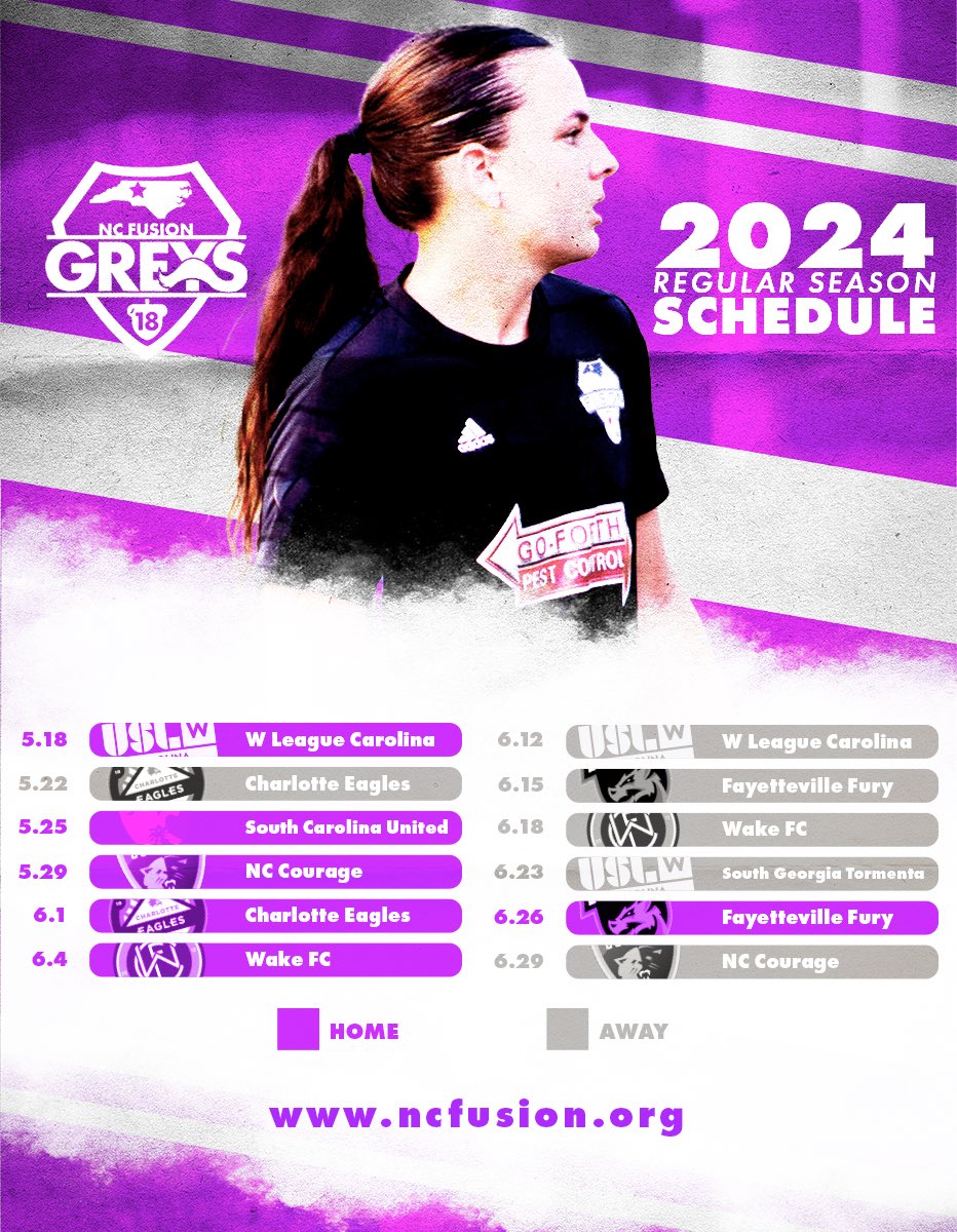 NC Fusion USL W (@ncfusionusl) on Twitter photo 🚨 IT’S HERE! 🚨
Take a look at our 2024 Game Schedule ⚽️
You don’t want to miss the action this summer at Macpherson Stadium! 🏟️
Link in bio to learn more about the upcoming <a href="/USLWLeague/">USL W League</a> season.
🔵🔴⚫️
#UptheFusion | #ForTheW 🚨 IT’S HERE! 🚨
Take a look at our 2024 Game Schedule ⚽️
You don’t want to miss the action this summer at Macpherson Stadium! 🏟️
Link in bio to learn more about the upcoming <a href="/USLWLeague/">USL W League</a> season.
🔵🔴⚫️
#UptheFusion | #ForTheW