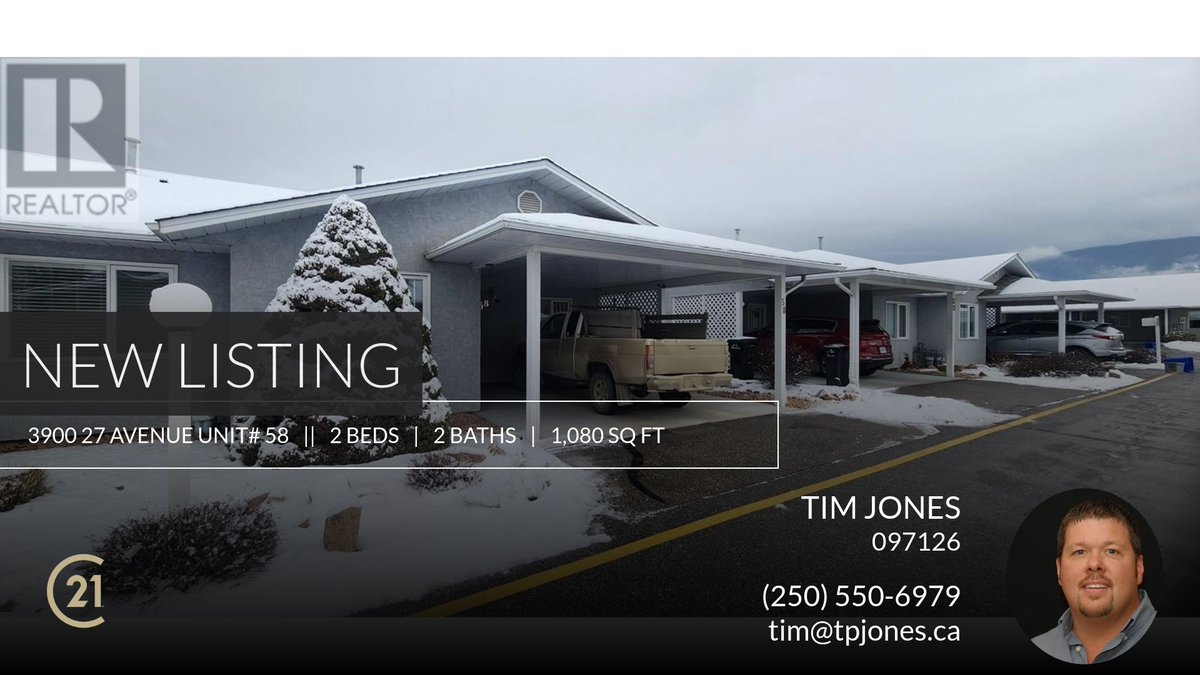 TimJones6979's tweet image. 📍 New Listing 📍 Take a look at this fantastic new property that just hit the market located at 3900 27 Avenue Unit# 58 in Vernon. Reach out here or at (250) 550-6979 for more information

Kind Regards,
Tim Jones
Century 21 Execut... homeforsale.at/3900_27_AVENUE…