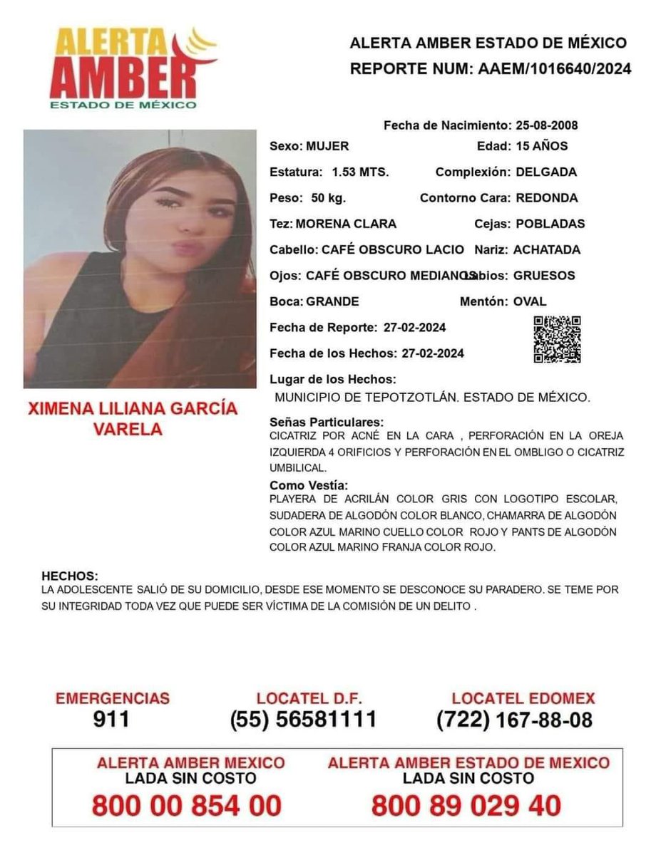 Por favor, compartan , para que regrese a casa #nosfaltaxime