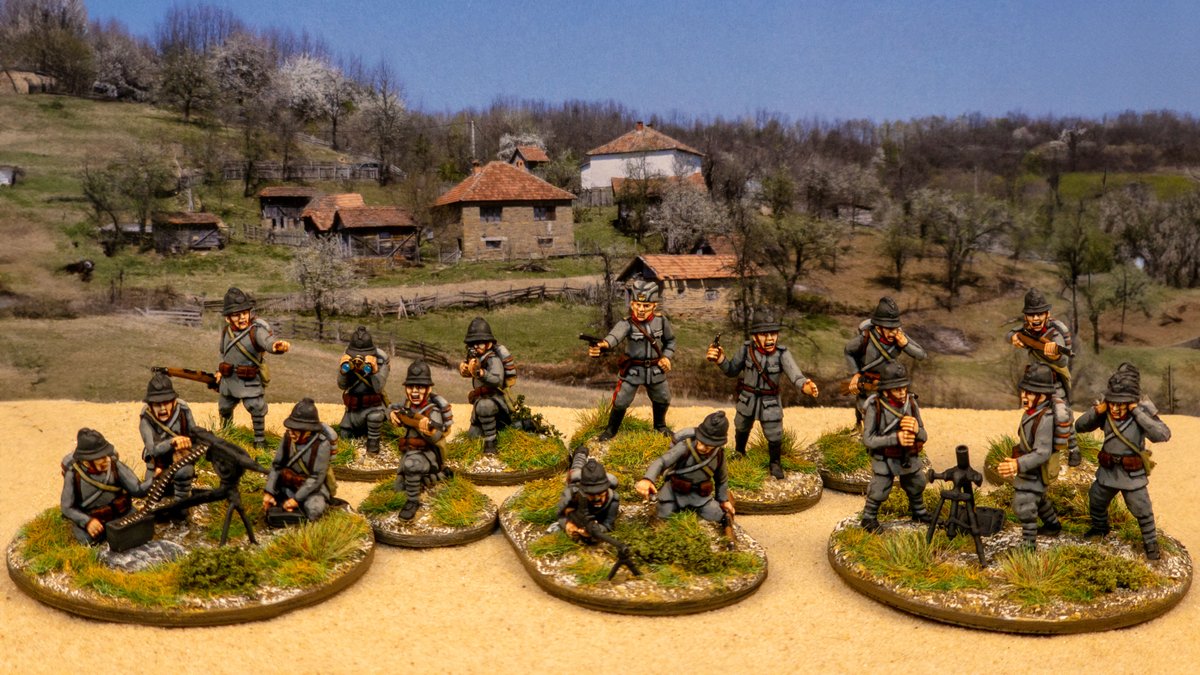 New 28mm Yugoslav Army for WWII from Regiment Games. Very complete range ready to create your next army! badgergames.com/product/regime… #boltaction #Wargaming #Adepticon #WWII #miniaturepainting