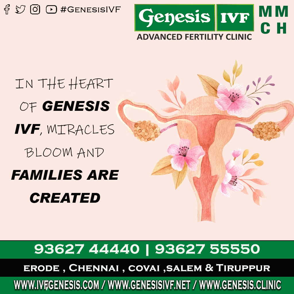 GenesisIVF_Off's tweet photo. In the Heart Of Genesis IVF, Miracles Bloom, And Families are Created.
𝐋𝐨𝐜𝐚𝐭𝐢𝐨𝐧𝐬:
✔️ Chennai | Coimbatore | Erode | Salem | Tiruppur.
𝐀𝐩𝐩𝐨𝐢𝐧𝐭𝐦𝐞𝐧𝐭:
📞 93627 44440 | 93627 5555

#genesis #GenesisIVF #doctor #bestivfclinic #bestivf #fertility #ivfjourney https://t.co/ife1JI4NGd