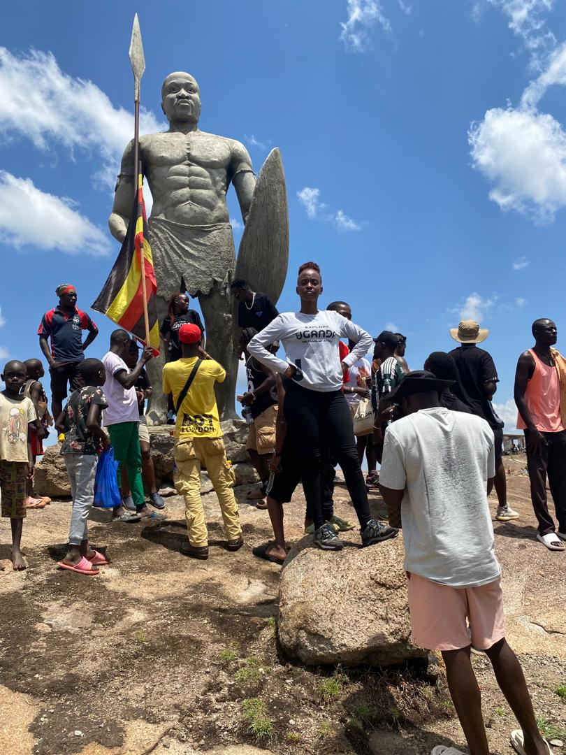 The second point at kagulu Hill where you will find a monument of Kabalega ,Good morning
#explorebusoga 
#ExploreUganda