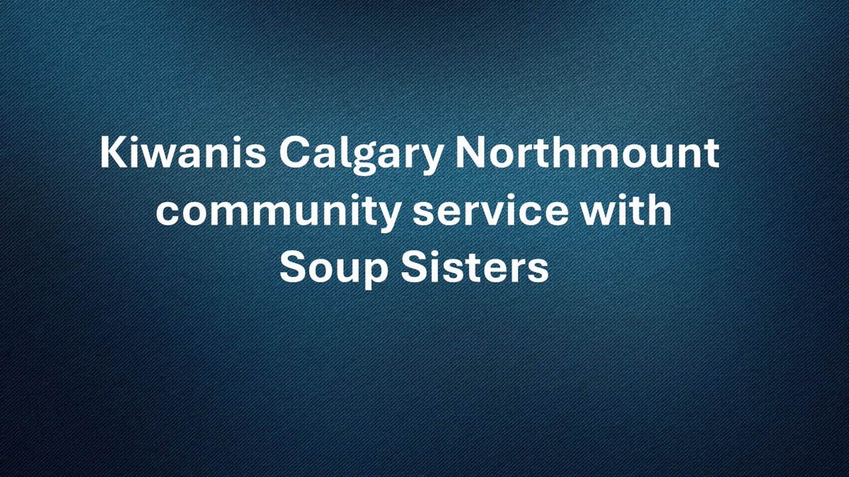 A great evening "making soup, eating soup, and donating soup" with #SoupSisters in #yyc 

youtu.be/3IqXG03XRuA