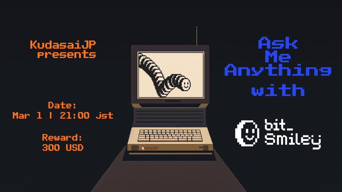 KudasaiJP🇯🇵🧡 (@kudasai_japan) on Twitter photo AMA with <a href="/bitsmiley_labs/">bitSmiley | bitUSD</a>
本日のAMAはBitsmiley🔥BTCエコシステムの最初のネイティブ・ステーブルコインプロジェクト👀
これはチェックするしかねえな✍️
💰 300USD + OAT + W3ST
❤️ RT/LIKE
🗓 3/1 21:00JST
Join 👉 t.me/KudasaiJP / discord.gg/kudasaijp AMA with <a href="/bitsmiley_labs/">bitSmiley | bitUSD</a>
本日のAMAはBitsmiley🔥BTCエコシステムの最初のネイティブ・ステーブルコインプロジェクト👀
これはチェックするしかねえな✍️
💰 300USD + OAT + W3ST
❤️ RT/LIKE
🗓 3/1 21:00JST
Join 👉 t.me/KudasaiJP / discord.gg/kudasaijp