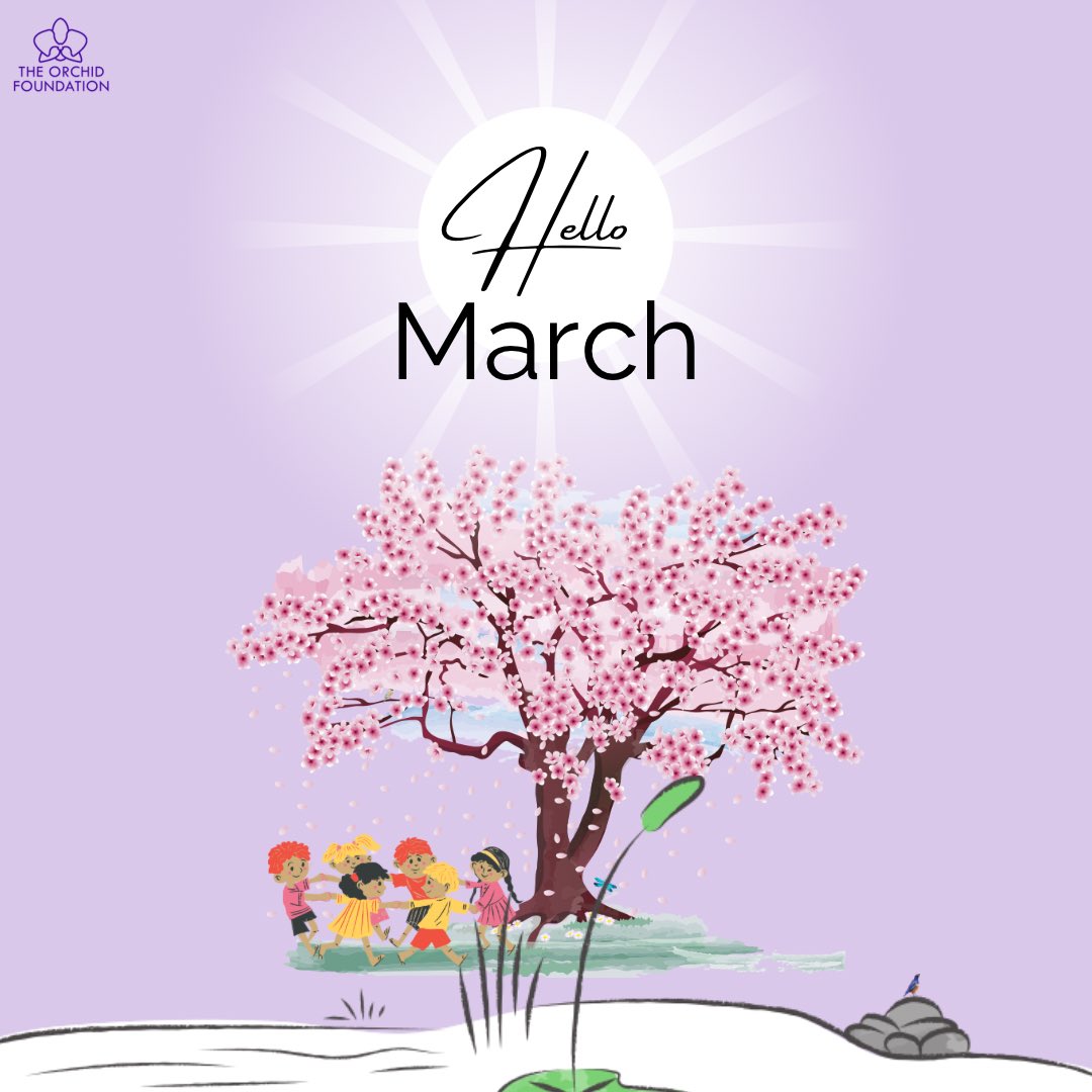 theorchidfndn's tweet photo. There is just something about you March that screams possibilities, unwavering peace, fulfillment and answered prayers. 

To all parents, caregivers, and guardians of kids with neuro developmental differences and all humans we say HAPPY NEW MONTH! 

#tofnd #inclusiveeducation https://t.co/EGOUVaDtbp