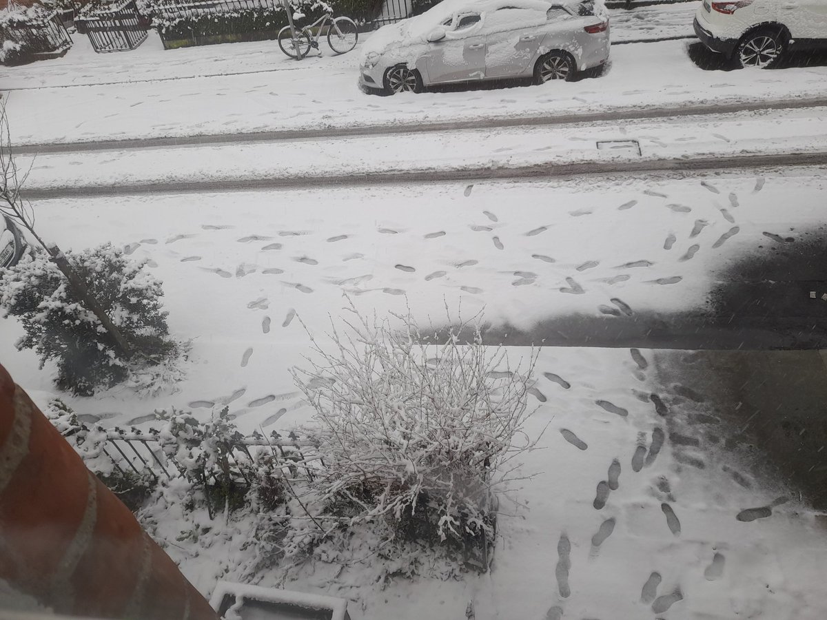 On the first day of March it was snowing, It was snowing worse than anything that I have ever seen...