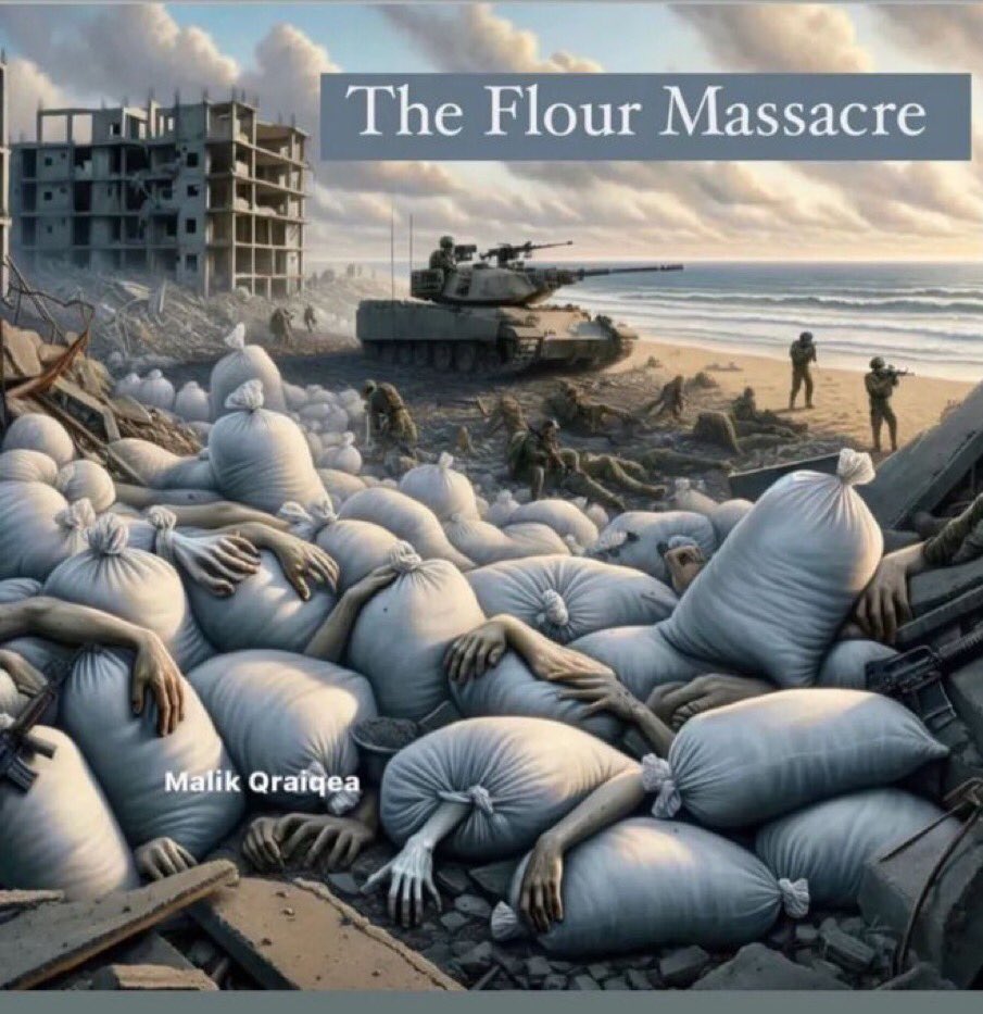 تعجز الكلمات من السبات العربي
 #مجزره_الطحين