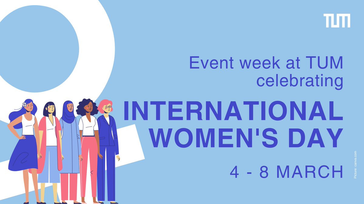 With the theme "Share, Celebrate, Inform", our university is celebrating this year's #InternationalWomensDay with a week of events from March 4-8! There will be workshops, #campuswalks, and #networking opportunities. Register now: go.tum.de/609986

#IWD2024

📷Canva
