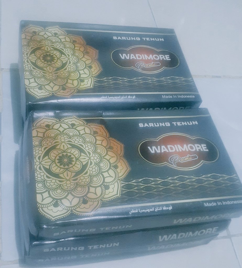 Bismillah..
5 pcs sarung wadimore ( bukan wadimor ) utk 5 akun 

Follow, Rt, Like
End sesempatku

Monggo yg berminat, ajak yg lain jg boleh