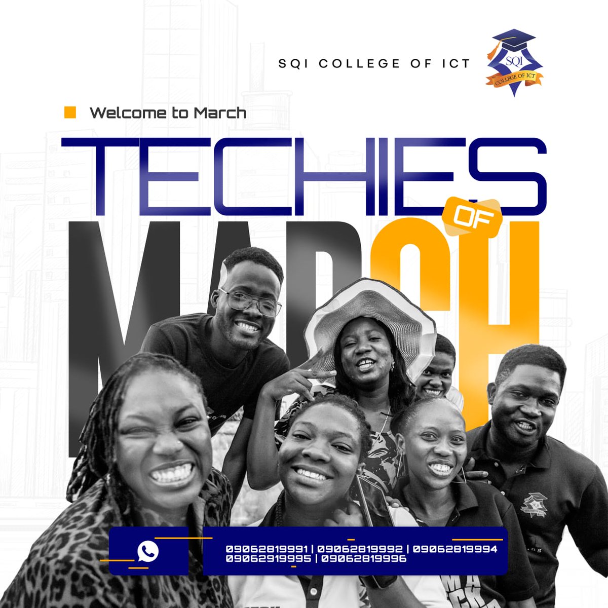 Welcome to March!

Together, let's harness the power of technology to overcome challenges &amp; unlock new possibilities.

#newmonth #march #marchtechies #sqi #techcitizens