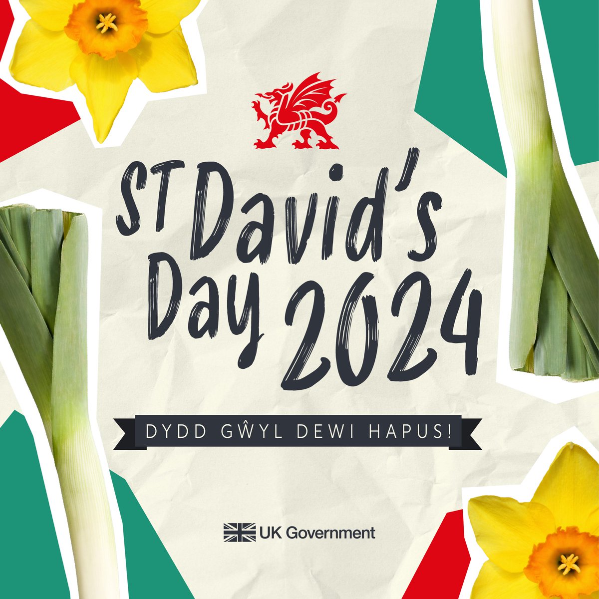 Happy #StDavidsDay! 🏴󠁧󠁢󠁷󠁬󠁳󠁿
  
#DyddGwylDewi