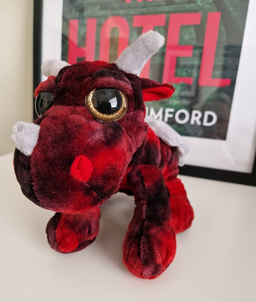 Happy St David's Day! Here's my pet dragon. He'd appreciate it if Wales got just one rain-free day this month as it's hard to be a fire-breathing terror in a downpour...