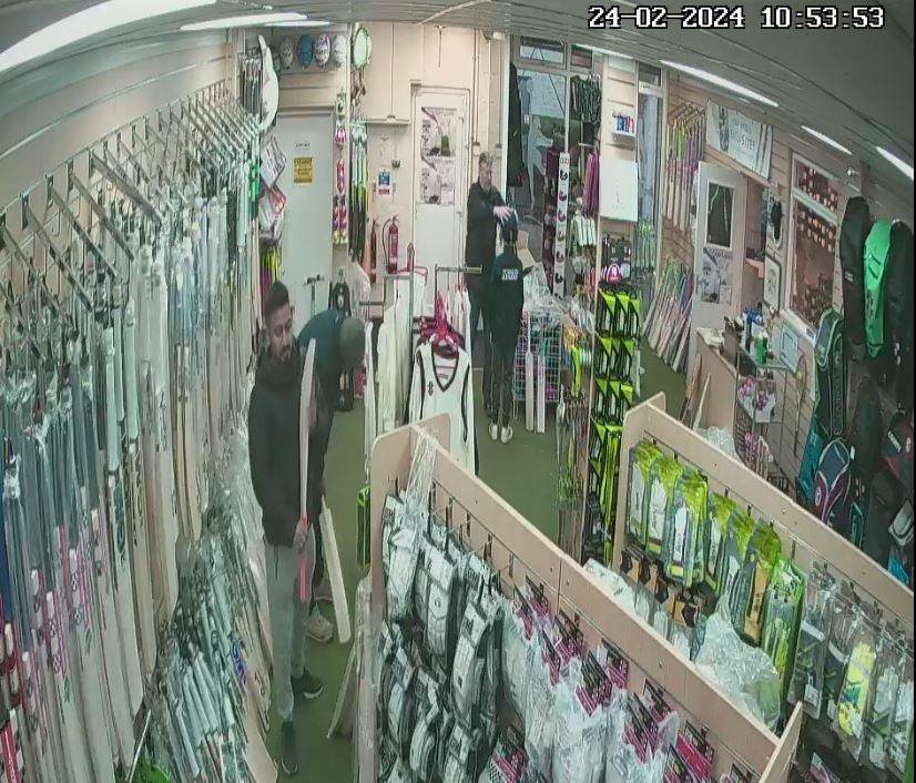 Reward Offered! Saturday 24th February a shoplifter stole high grade bat. We have showroom CCTV &amp; Photos. We are offering a £250 reward for information that leads to prosecution. Please can we ask Twitter followers to share. If you know who they are please get in touch privately.