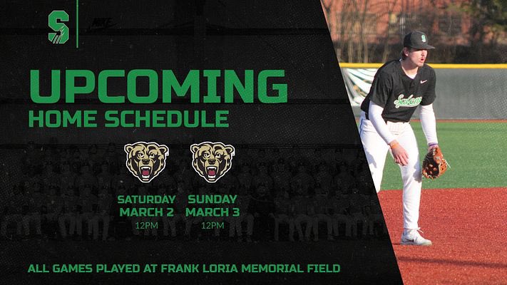 SalemBSBL's tweet image. ⚾️Weekends at The Frank⚾️

Tigers resume play with a 4-game series, hosting Kutztown University this weekend❗️

Each day will host a Double Dip starting at Noon EST.

#ControlThePACE