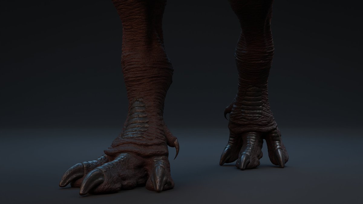 RexyMex_'s tweet image. Tyrannosaurus 3D render.