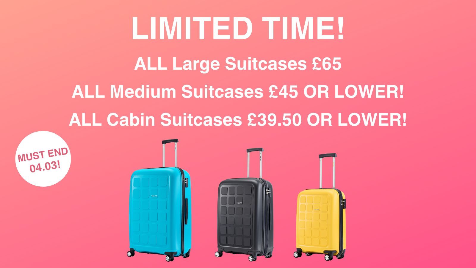 Tripp cabin bags uk new arrivals