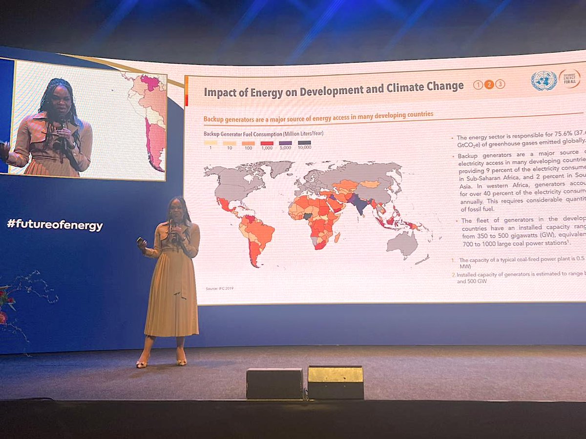 At #FutureofEnergy2024 I highlighted that to achieve the twin challenge of a clean #energytransition and #energyaccess, a multi-pronged approach that combines finance, policy and technology should be used, if we are to reach our global goals in the shortest possible time. (3/4)