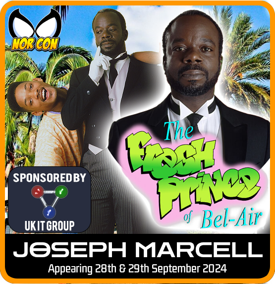 NORCON - Norfolk TV, Film & Comic Con (@norcon_) on Twitter photo GUEST ANNOUNCEMENT: Now this is a story all about how… we’ll be welcoming Geoffrey the butler from the #FreshPrince of Bel Air to NORCON this year! We are super excited to confirm our first celebrity guest for 2024 - <a href="/mrjmarcell/">Joseph Marcell</a>! Tickets on sale now bit.ly/43C6qJG GUEST ANNOUNCEMENT: Now this is a story all about how… we’ll be welcoming Geoffrey the butler from the #FreshPrince of Bel Air to NORCON this year! We are super excited to confirm our first celebrity guest for 2024 - <a href="/mrjmarcell/">Joseph Marcell</a>! Tickets on sale now bit.ly/43C6qJG