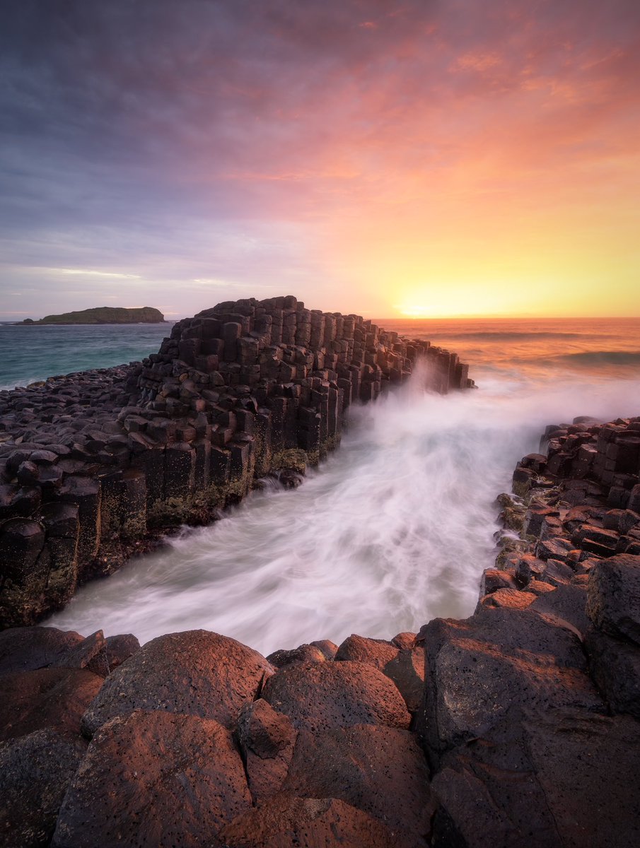 I found Australia’s own Giants Causeway and it was spectacular at sunrise last Saturday
