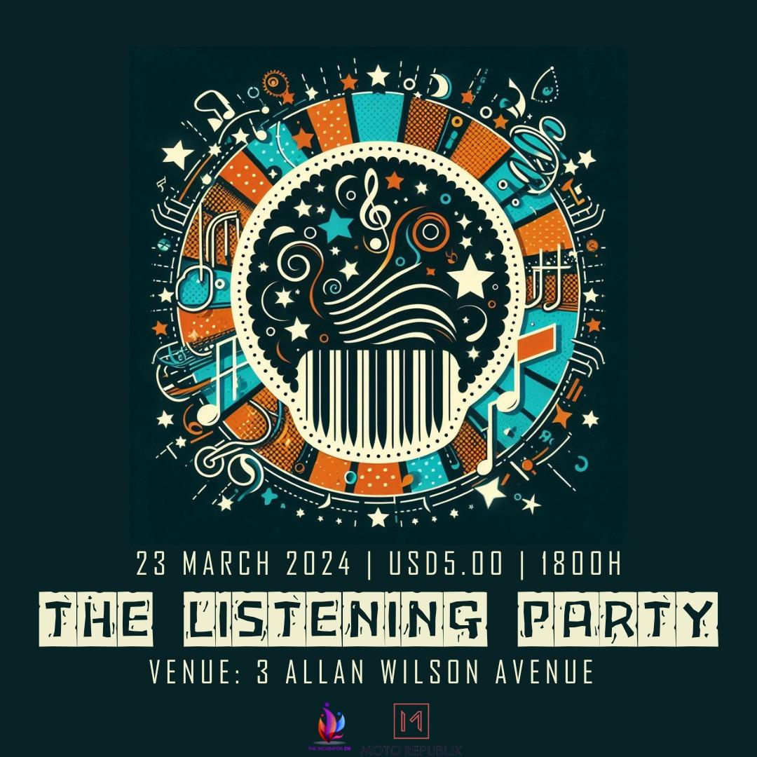 The Listening Party returns with a fresh vibe this month! 📅 Save the date for March 23rd, 2024,  tickets are just USD5.00. With two artists, one DJ, delicious food, affordable drinks, get ready for an unforgettable experience filled with good vibe🎶🍹 #ListeningParty #March2024