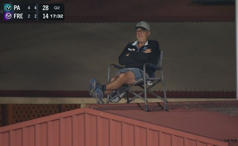Port Adelaide corporate box… #AFLPowerFreo