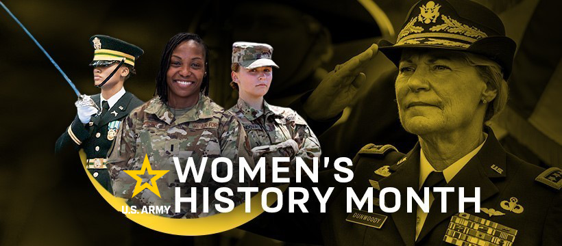 #WomensHistoryMonth honors the achievements of American women throughout U.S. history. Women have served in the @USArmy since 1775 & remain an invaluable part of the Army today. Thank you to all women service members & veterans for your service & commitment to our Nation! #WHM