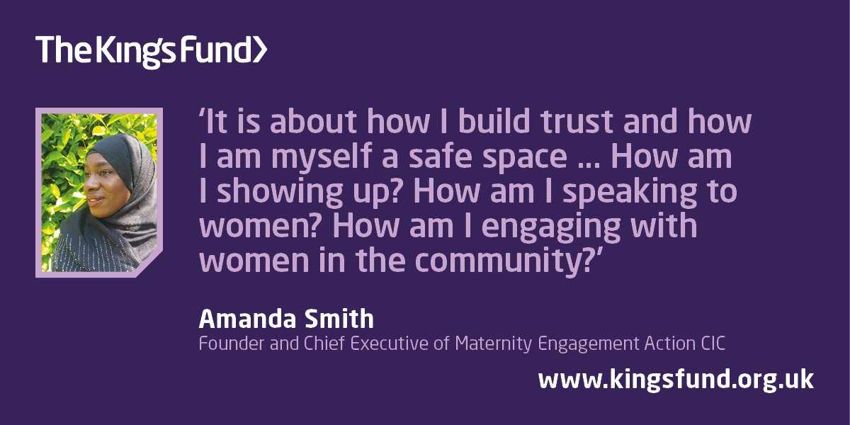 Great conversation with @SivaAnandaciva and my colleagues Chrissy @mmumsclub and @BenashNaz about our work supporting Black African, Caribbean and Asian perinatal women. Current stories from Liverpool and Nottingham are proving this work is essential.