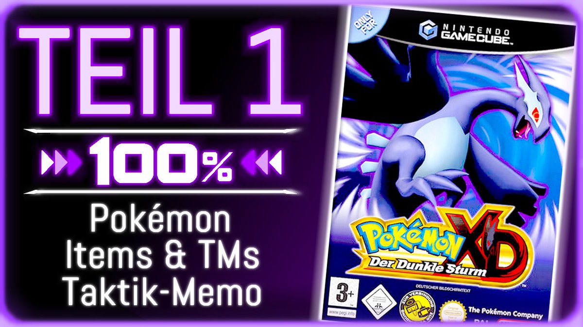 100% Pokémon XD! Begleitet mich auf meine vorerst LETZTE Reise durch die Orre Region! 💜

youtu.be/O-MCFbrdNVs