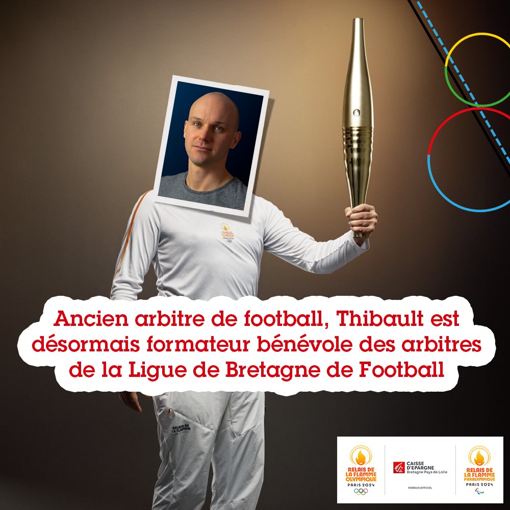 Félicitations à Anthony Onofré et Thibault Michel qui porteront la Flamme Olympique avec la Caisse d'Epargne Bretagne Pays de Loire 🔥 #NousportonslaFlamme #PlusProchePlusUtile #Paris2024