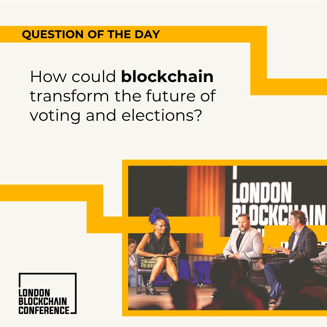 QOTD: How could #blockchain technology reshape the landscape of electoral integrity? 🌐🗳️ Consider the prospects for a fully transparent and secure voting mechanism. What are your thoughts on blockchain's role in revolutionizing democratic elections?
