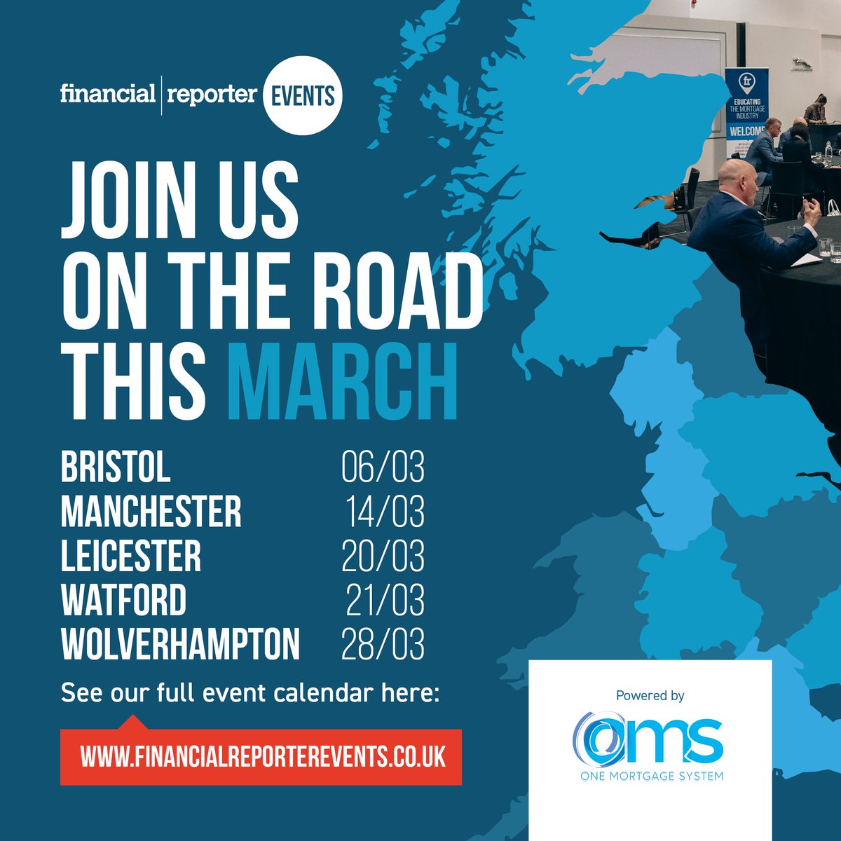 EventsFinancial's tweet image. Want to earn CPD hours and meet BDMs face-to-face (and get a free lunch thrown in)? Of course you do: here's where we'll be on the road this March... 

Sign up at financialreporterevents.co.uk #FREvents