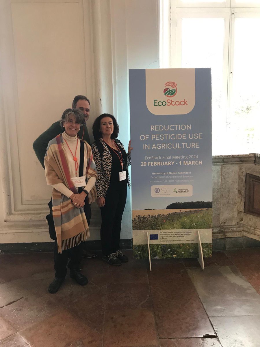 KOPPERT_ES's tweet image. Estamos en #Nápoles en la reunión de trabajo del proyecto europeo @EcoStackH2020 que representa la vanguardia de la investigación aplicada al diseño de nuevos sistemas agronómicos basados en soluciones biológicas y prácticas sostenibles. Más info en: ecostack-h2020.eu