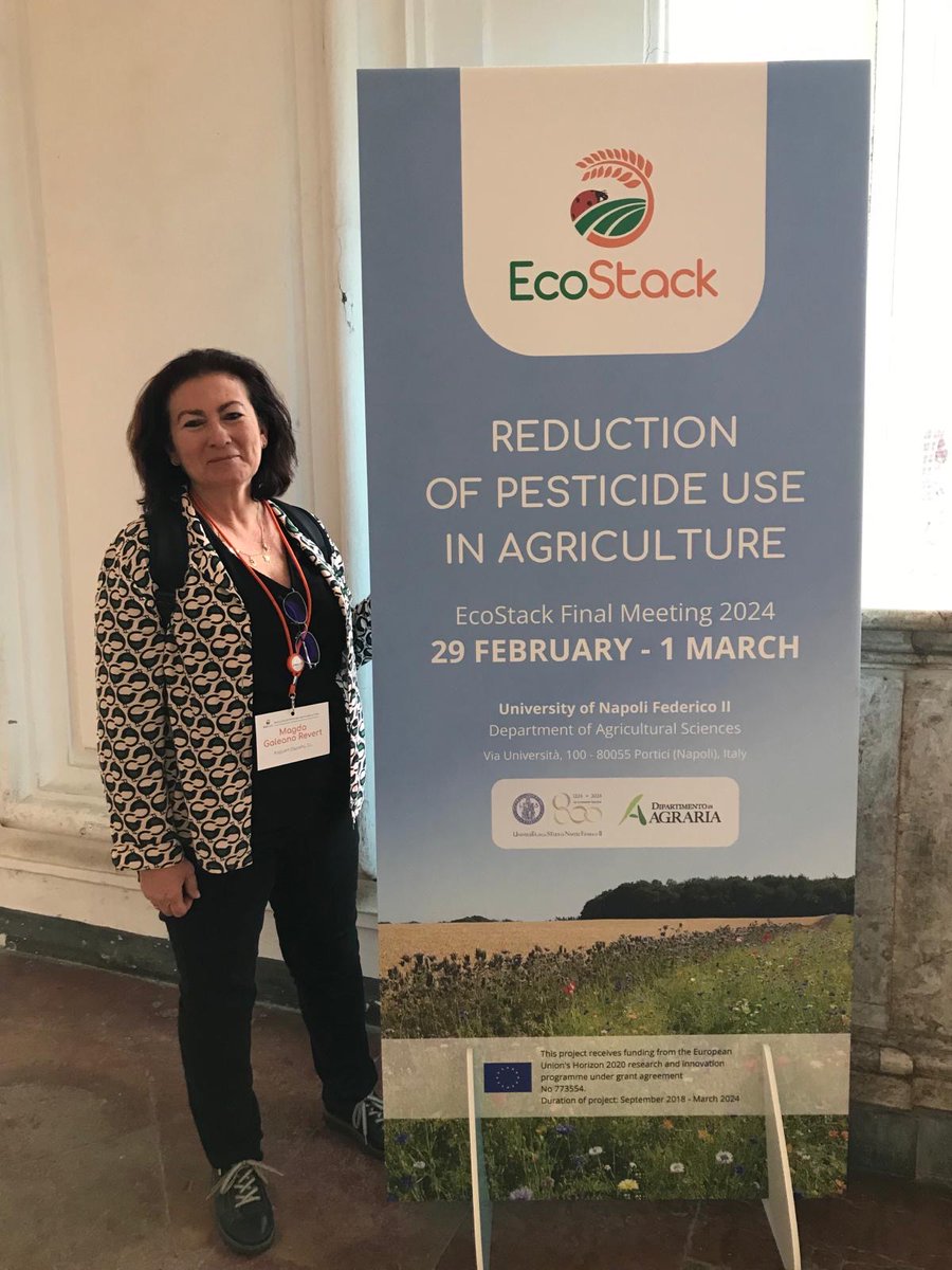 KOPPERT_ES's tweet image. Estamos en #Nápoles en la reunión de trabajo del proyecto europeo @EcoStackH2020 que representa la vanguardia de la investigación aplicada al diseño de nuevos sistemas agronómicos basados en soluciones biológicas y prácticas sostenibles. Más info en: ecostack-h2020.eu