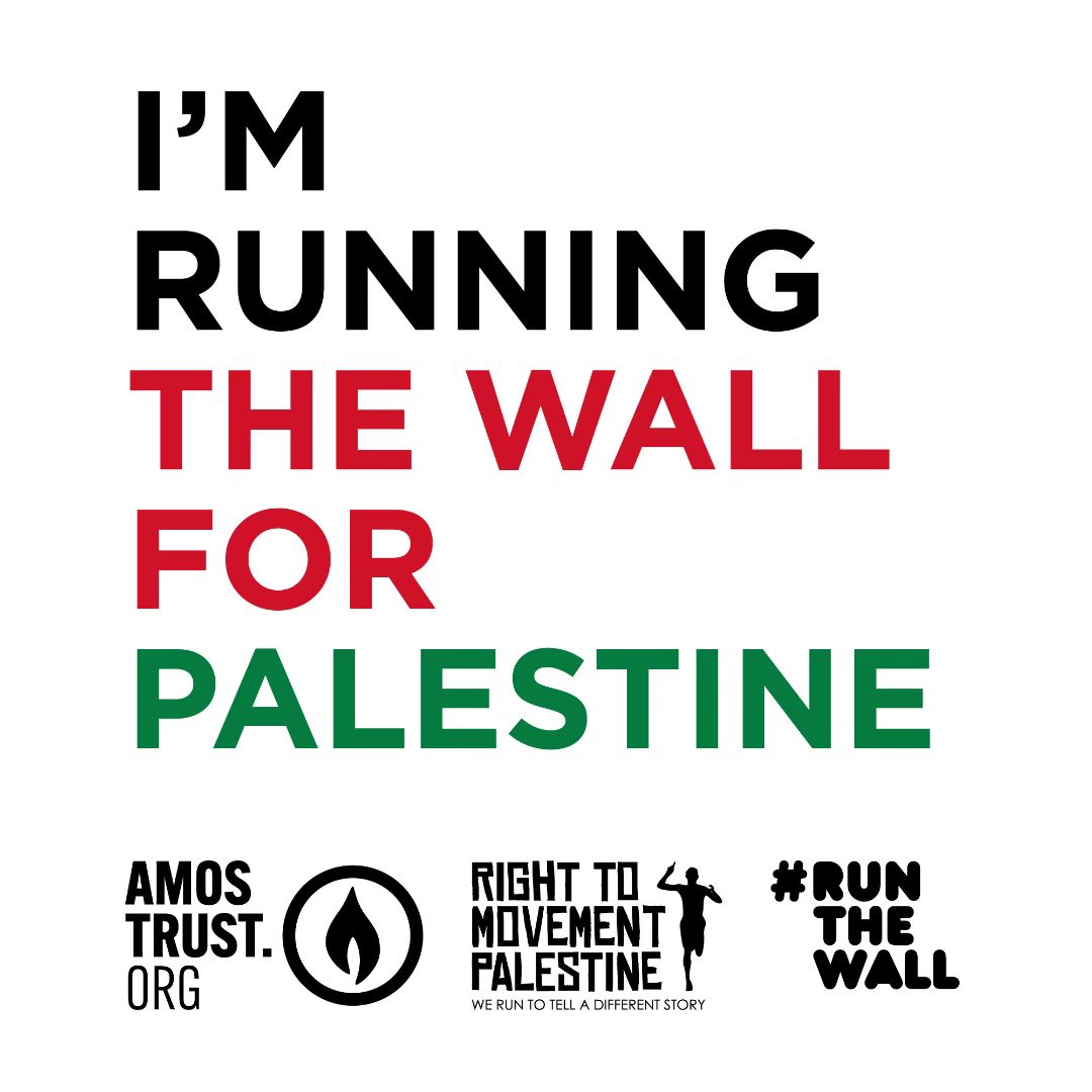 Today, I ran for the people of Palestine – 'Running The Wall' alongside thousands of people around the world as an act of solidarity, a call for Palestinian rights and to demand an end to Israel’s war on Gaza.
@amos_trust 
#WeDoHope
#runthewall
strava.com/activities/108…