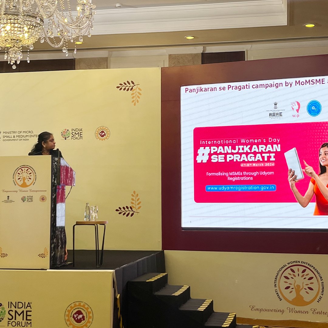 Women Entrepreneurship Platform (@wep_community) on Twitter photo 🎙️ Shri Narayan Rane, Hon’ble Minister of MSME launched WEP x MoMSME Award-ToReward (#ATR) at Shakti Summit with key dignitaries. A pan-India, sector-agnostic initiative unlocking women entrepreneurs' potential. 🌐 Aim: Reach 50,000 women.
#WEPIndia #WomenLedDevelopment 🎙️ Shri Narayan Rane, Hon’ble Minister of MSME launched WEP x MoMSME Award-ToReward (#ATR) at Shakti Summit with key dignitaries. A pan-India, sector-agnostic initiative unlocking women entrepreneurs' potential. 🌐 Aim: Reach 50,000 women.
#WEPIndia #WomenLedDevelopment
