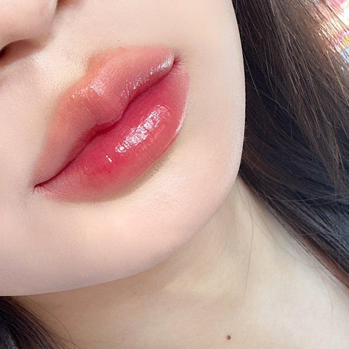 Hamkdy_'s tweet photo. comboooooo lip วันนิ🍊🍒 ปากเต็มด้วยมือเรา วาดเองสร้างใหม่หมด555555555 สีที่ใช้ในรูปงับ เนื้อดีทั้งคู่เยย https://t.co/tOoctVEfn8
