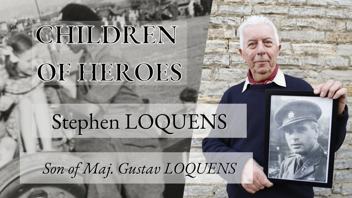 Don't miss the 18th episode of our #ChildrenOfHeroes video series! Listen to the exciting stories of Stephen Loquens, son of #WWII veteran of Maj. Gustav Loquens. Watch the full video at youtu.be/CuTyTMzHFzc @ObranaTweetuje @CzechMFA