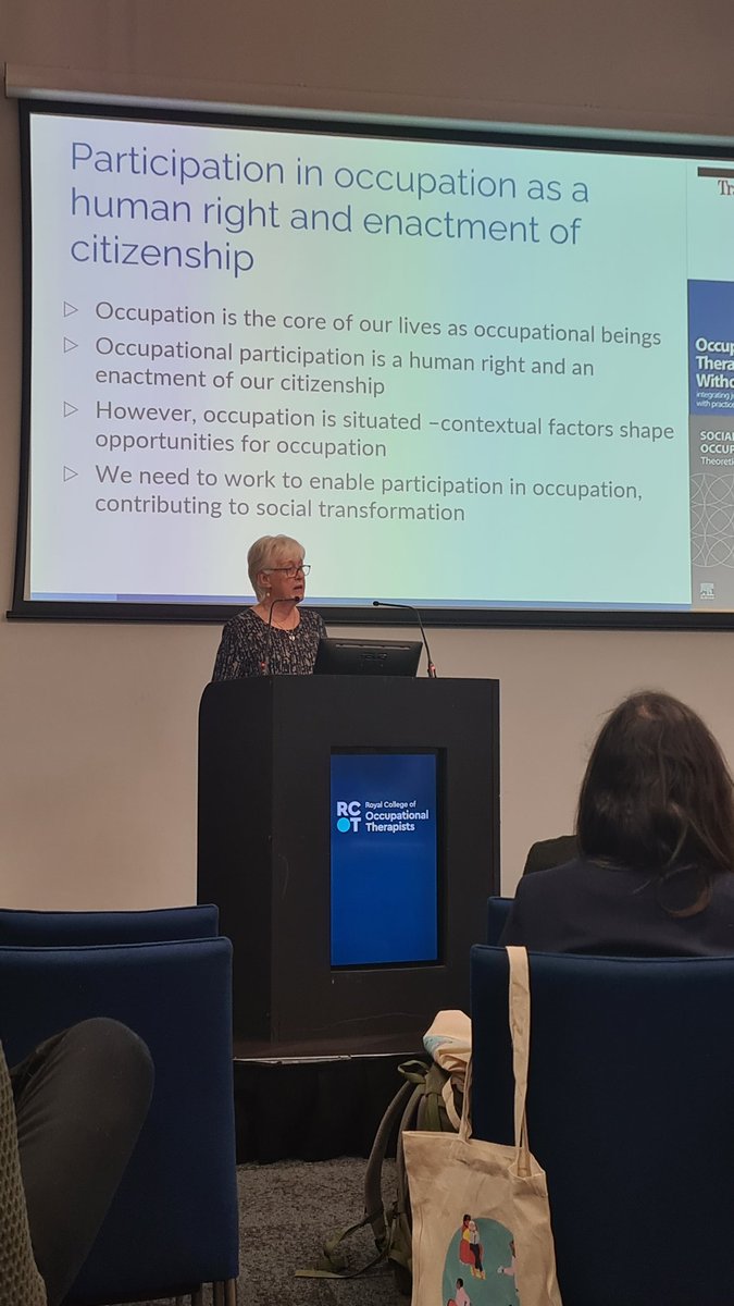 sarah maris-shaw π (@sarahmarisshaw) on Twitter photo #RCOTSSMH24 Sarah Kantartzis discusses occupational participation for individuals and communities as a human right, citizenship and social transformation <a href="/theRCOT/">Royal College of Occupational Therapists</a> <a href="/RCOT_MH/">RCOT Mental Health</a> #RCOTSSMH24 Sarah Kantartzis discusses occupational participation for individuals and communities as a human right, citizenship and social transformation <a href="/theRCOT/">Royal College of Occupational Therapists</a> <a href="/RCOT_MH/">RCOT Mental Health</a>