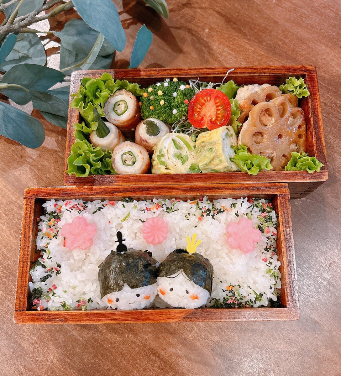 あゆ@手軽に作れてカラダが喜ぶかわいいお弁当 (@mainichi_bentoo) on Twitter photo 今日から3月!
花粉が飛び初めて辛い私です🤧😭
今週末がひな祭りなんて信じられない😱
お雛様もだしてないのに😂
雰囲気だけでも味わおうと
ひな祭り弁当🎎🍡🌸
 #お弁当 今日から3月!
花粉が飛び初めて辛い私です🤧😭
今週末がひな祭りなんて信じられない😱
お雛様もだしてないのに😂
雰囲気だけでも味わおうと
ひな祭り弁当🎎🍡🌸
 #お弁当