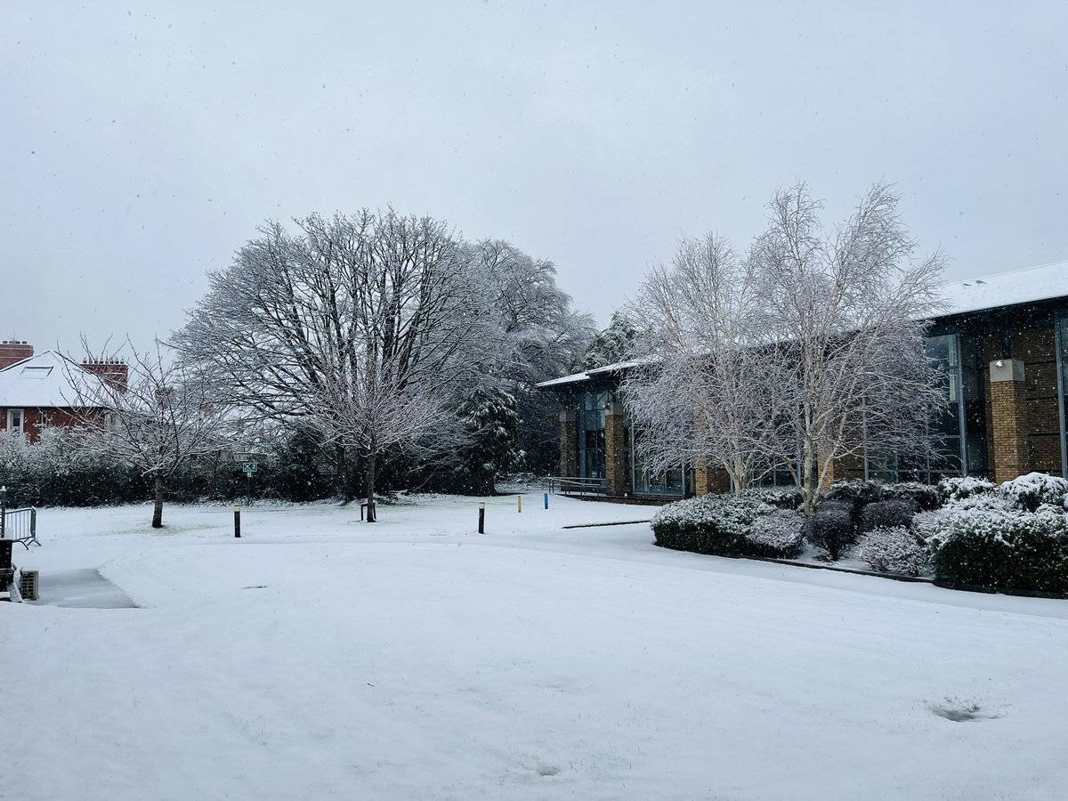 #Snowday here in Clontarf this morning