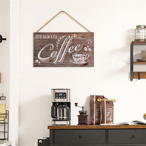 Coffee Bar Decorative Wood Sign Home Decor Wood Sign Plaque Hanging Wall Art Free Shipping by welloksqw.com/coffee-bar-dec… #coffeesign #coffee #coffeebar #coffeetime☕ #coffeedecor #coffeebardecor #woodcoffee