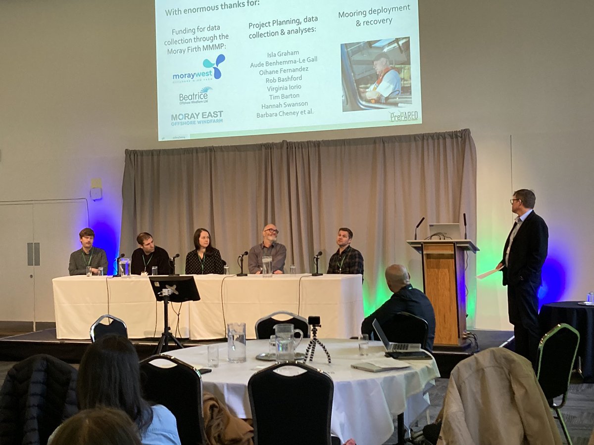 BioSScotland's tweet image. Our Offshore Renewables team have had a busy week, contributing to the #PrePAREDProject Annual Knowledge Exchange Meeting. 🌊

An excellent opportunity to share research updates with stakeholders, and discuss how outputs will be used to support decision-making for offshore wind.