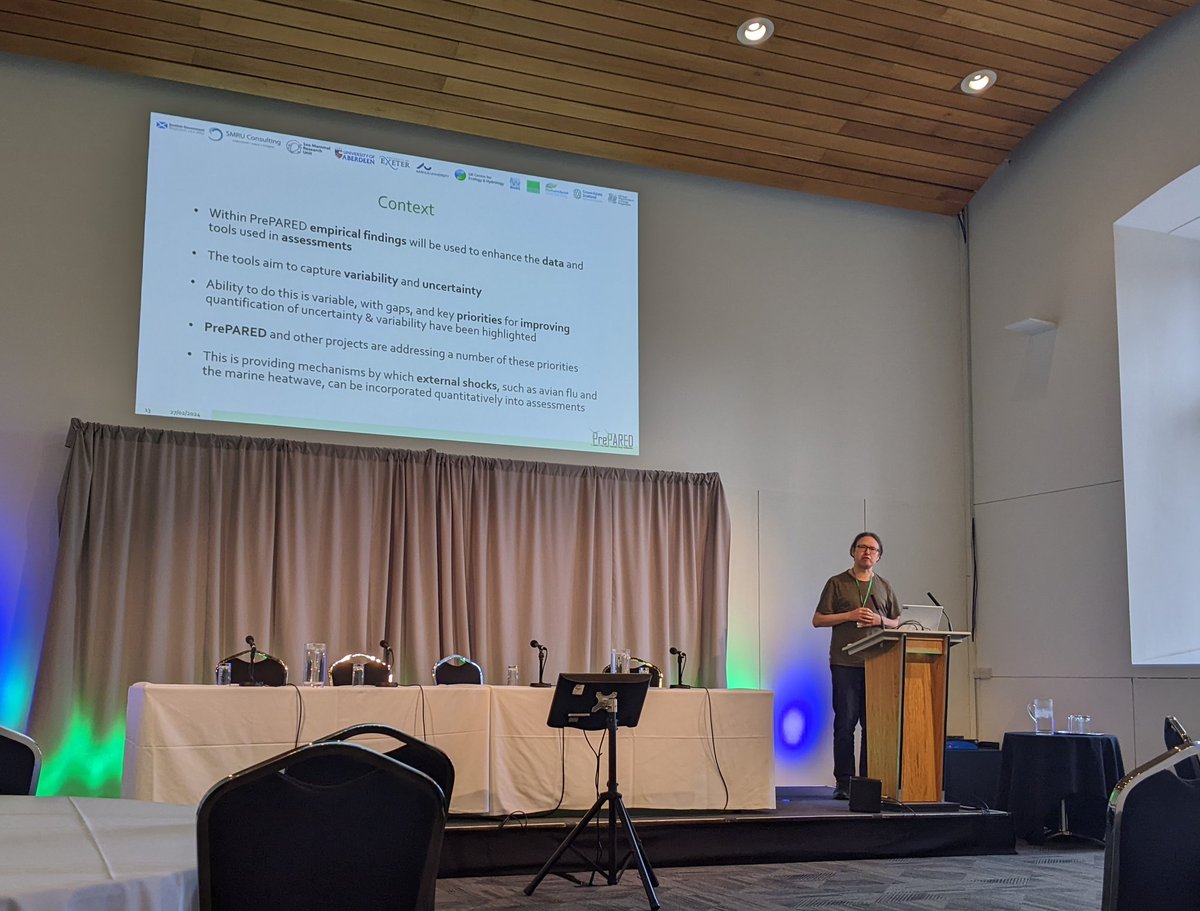BioSScotland's tweet image. Our Offshore Renewables team have had a busy week, contributing to the #PrePAREDProject Annual Knowledge Exchange Meeting. 🌊

An excellent opportunity to share research updates with stakeholders, and discuss how outputs will be used to support decision-making for offshore wind.