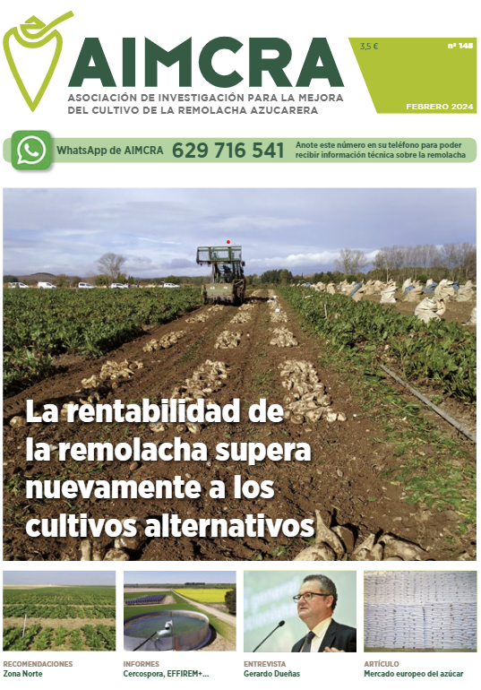 ¿Ya te ha llegado la Revista de <a href="/AIMCRA/">AIMCRA</a>? Recuerda que, como socio, también tienes acceso a la revista de manera online para que consultes todas nuestras recomendaciones sobre el cultivo de la remolacha cuándo quieras y dónde quieras. #remolacha #agricultura #investigación