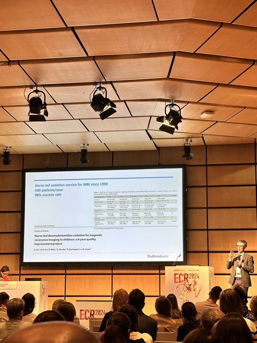 Fantastic to see the GOSH MRI sedation service referenced by anaethetist Ignacio Malagon on his presentation discussing sedation use in medical imaging tests for children <a href="/GoshOps_Images/">GOSH Theatres & Radiology</a> <a href="/simcock_clare/">Clare Simcock</a>