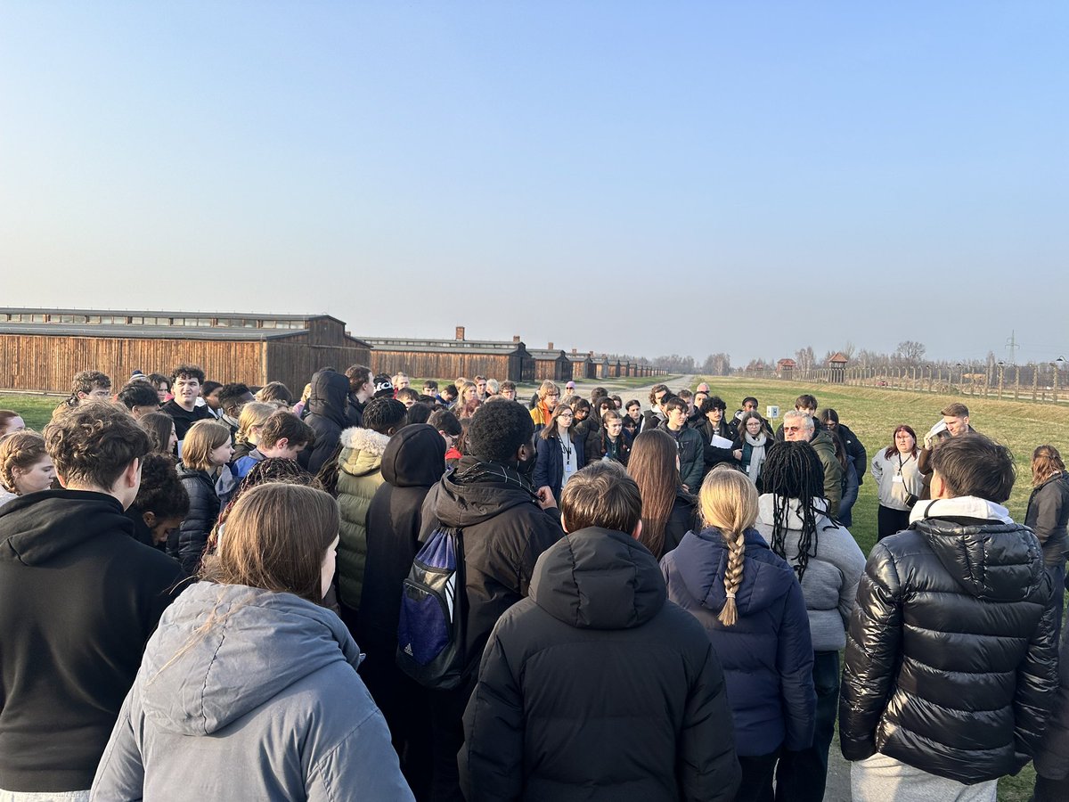 HGA Sixth Formers' visit to Auschwitz-Birkenau was a powerful reminder of history's darkest chapters. Their solemn reflections will echo in our hearts and history classes. #NeverForget #HGAHistory