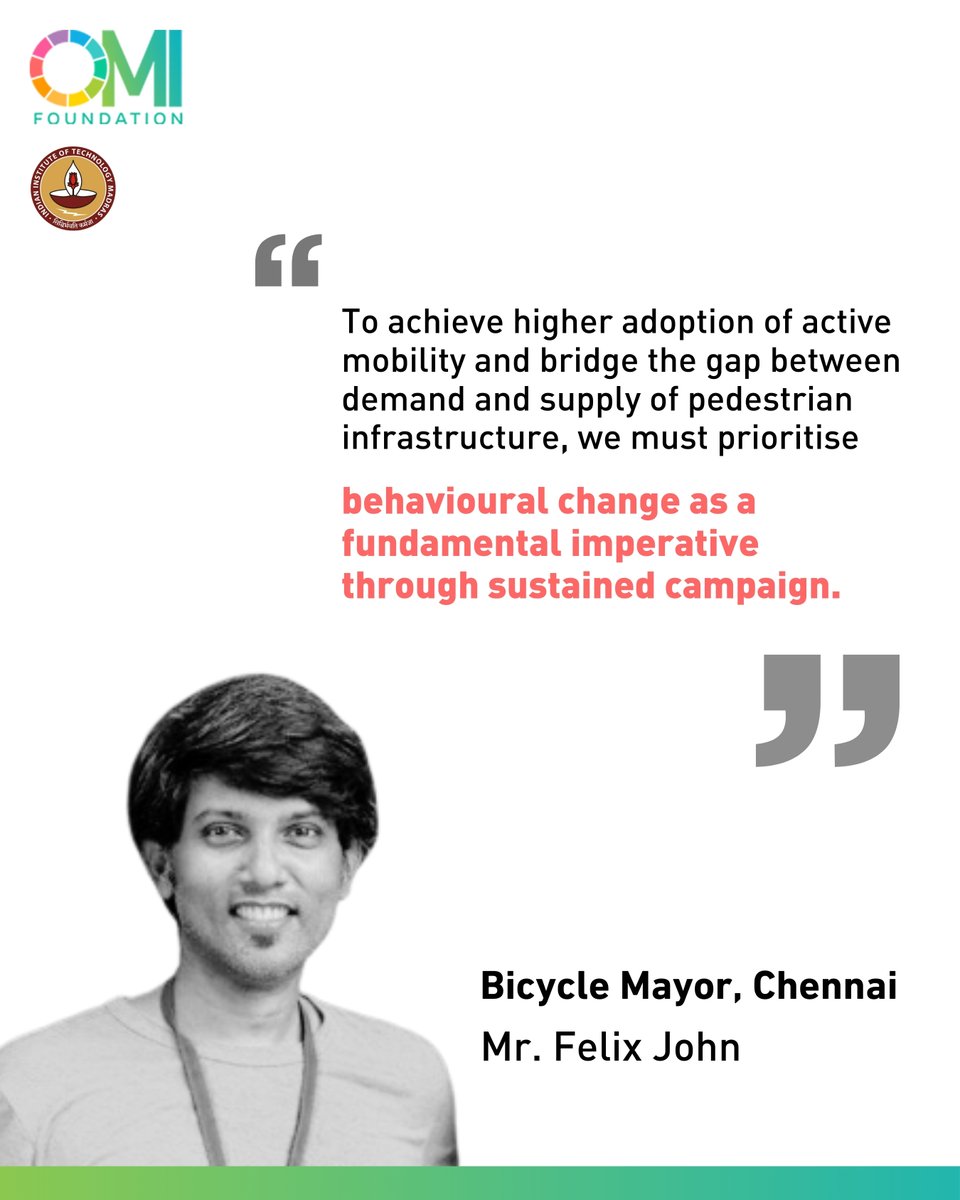 OMIFoundation's tweet photo. Mr. @fmrock 🚲, Bicycle Mayor, @BYCSIndia Foundation Chennai at the Ease of Moving in Chennai Conference:
Read the full report: https://t.co/8iwVSQ9Gud
#NammaChennai #EaseOfMoving #EaseOfMovingTN #EaseOfMovingChennai #UrbanInvestment #MobilityDialogue 🌆 #CyclingCity https://t.co/BHE5ylGhzt