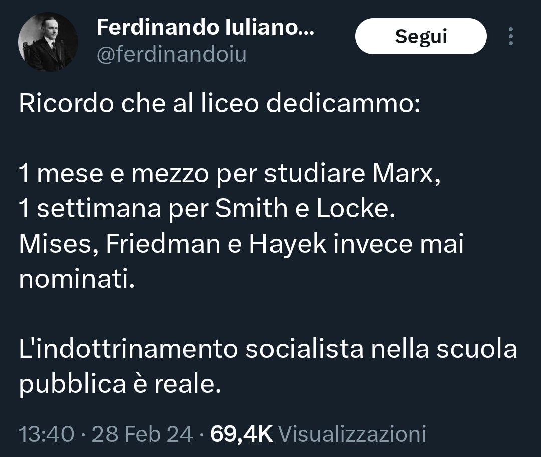 La maestra mi chiese di Massimiliano Robespierre
Le risposi che i Giacobini avevano ragione e che Terrore o no
La Rivoluzione Francese era stata una cosa giusta

La maestra non ritenne di fare altre domande